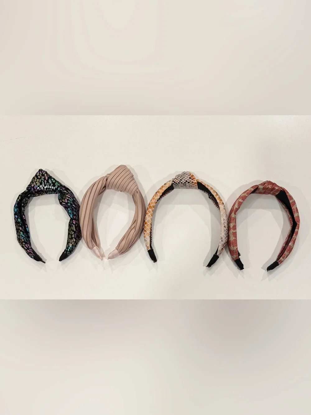Girls Knotted Headband Bundle 4 Piec